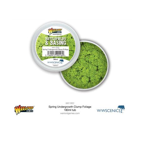 Battlefields & Basing: Spring Undergrowth Clump Foliage (180ml)-849110022