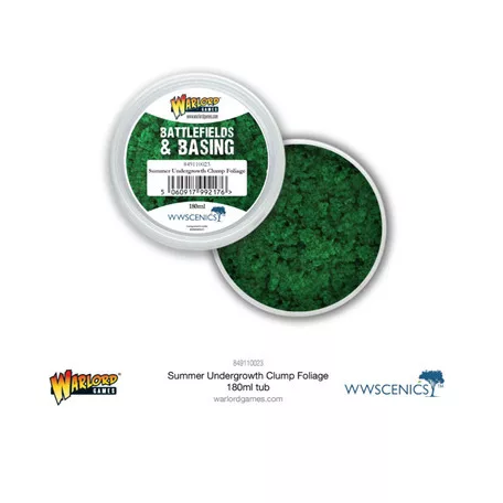 Battlefields & Basing: Summer Undergrowth Clump Foliage (180ml)-849110023