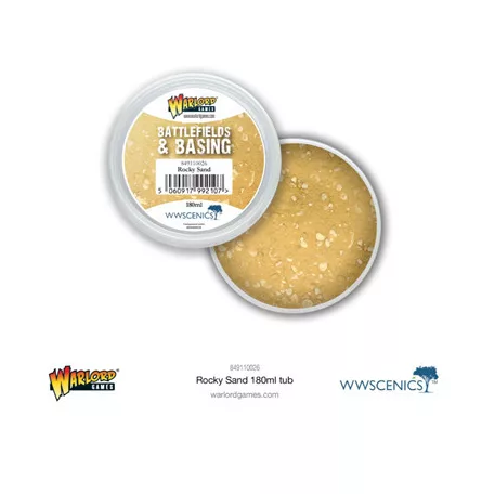 Battlefields & Basing: Rocky Sand (180ml)-849110026