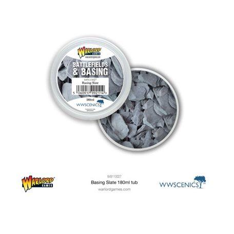 Battlefields & Basing: Basing Slate (180ml)-849110027