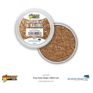 Battlefields & Basing: Fine Cork Chips (180ml)-849110029