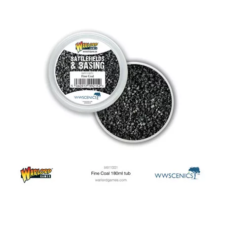 Battlefields & Basing: Fine Coal (180ml)-849110031