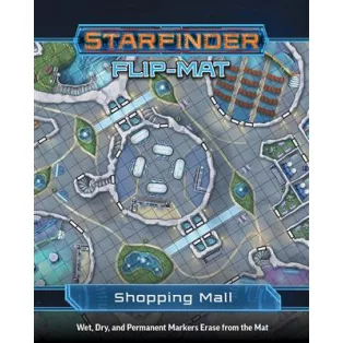 Starfinder Flip-Mat: Shopping Mall-PZO7342