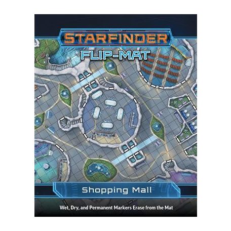 Starfinder Flip-Mat: Shopping Mall-PZO7342