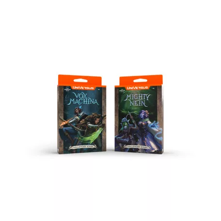 UniVersus CCG: Critical Role Challenger Series Assorted Display (8 Decks) - EN-UVSCHA02AD