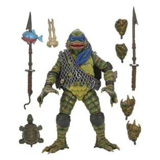 Universal Monsters x TMNT - 7” Scale Action Figure - Leonardo as the Creature-NECA54301