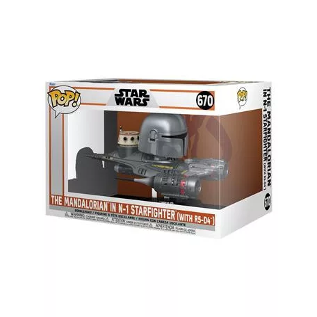 Funko POP! Rides: MND S9 - The Mandalorian & N-1Starfighter-FK76549