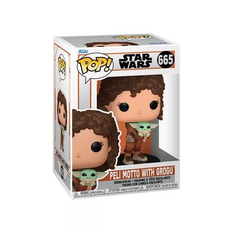 Funko POP! Vinyl: MND S9 - PeliMotto w/Grogu-FK76552