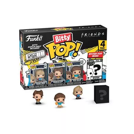 Funko Bitty POP! Friends - 80's Rachel 4PK (3+1 Mystery Chase)-FK73048