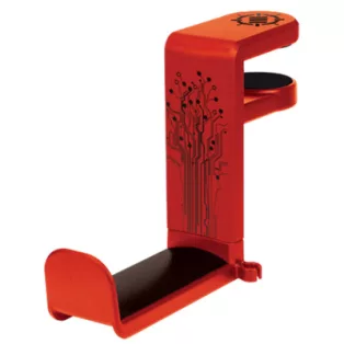ENHANCE Enhance Clip-On Headphone Mount Red-ENUNHPM100RDEW