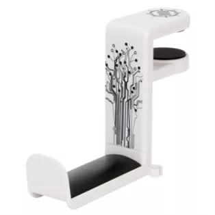 ENHANCE Enhance Clip-On Headphone Mount White-ENUNHPM100WTEW