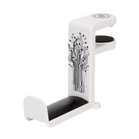 ENHANCE Enhance Clip-On Headphone Mount White-ENUNHPM100WTEW