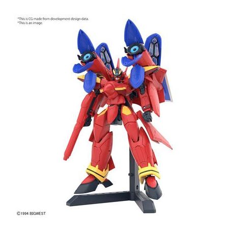 HG 1/100 VF-19 CUSTOM FIRE VALKYRIE WITH SOUND BOOSTER-MK66315