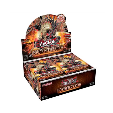 YGO - Legacy Of Destruction Booster Display (24 Packs) - DE-YGO-LOD-DE