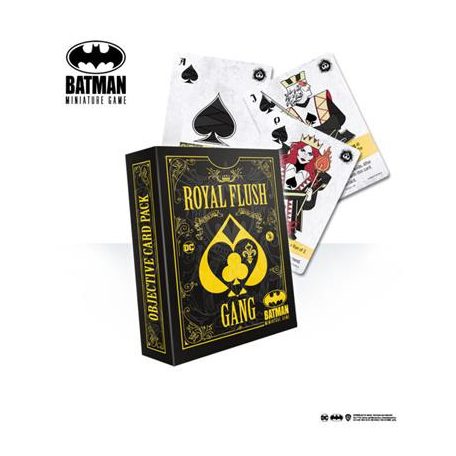 Batman Miniature Game: Royal Flush Gang Objective Card Pack - EN-BMG023