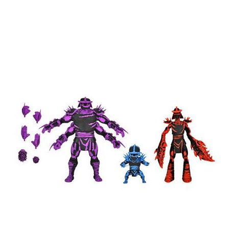 Teenage Mutant Ninja Turtles (Mirage Comics) - 7” Scale Action Figure - Shredder Clones Box Set-NECA54383
