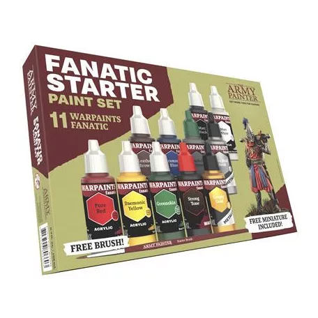The Army Painter - Warpaints Fanatic: Starter Set-WP8066P