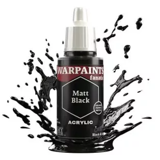 The Army Painter - Warpaints Fanatic: Matt Black-WP3001P