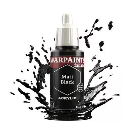The Army Painter - Warpaints Fanatic: Matt Black-WP3001P