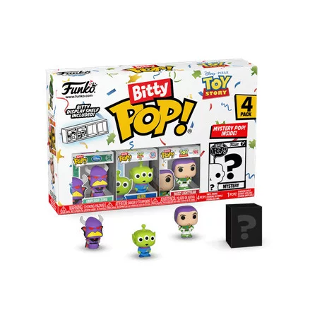 Funko Bitty POP! Toy Story - Zurg 4PK (3+1 Mystery Chase)-FK73043