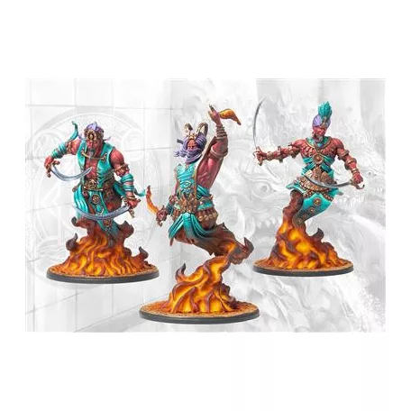 Conquest - Sorcerer Kings: Efreet Sword Dancers-PBSK302
