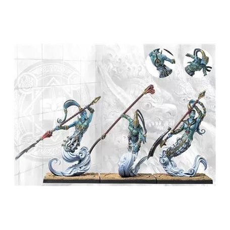 Conquest - Sorcerer Kings: Steelheart Djinn (with Polearms)-PBSK304