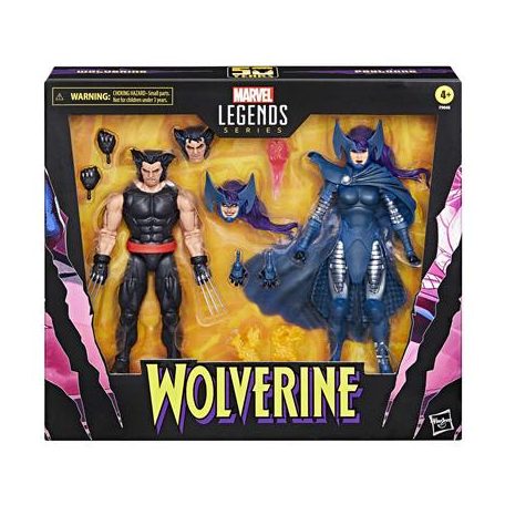 Marvel Legends Series Wolverine and Psylocke-F90405L00