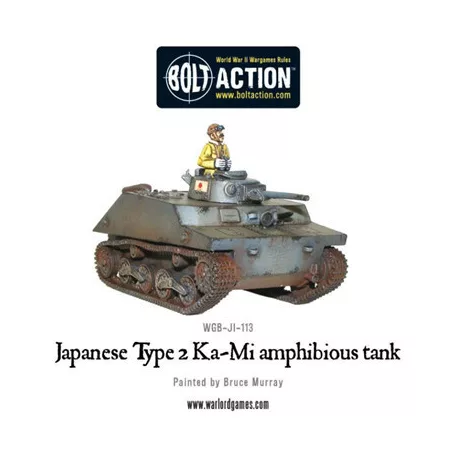 Bolt Action - Japanese Type 2 Ka-Mi Amphibious Tank - EN-WGB-JI-113