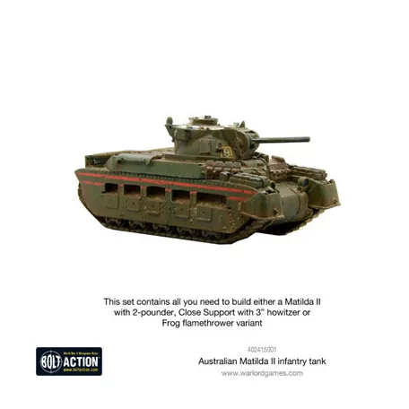Bolt Action - Australian Matilda II Infantry Tank - EN-402415001