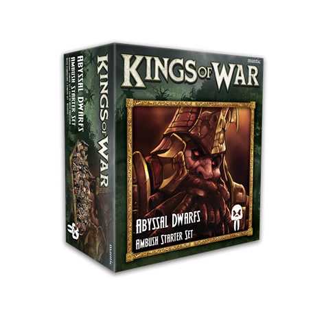 Kings of War - Abyssal Dwarfs Ambush Starter Set - EN-MGKWK106
