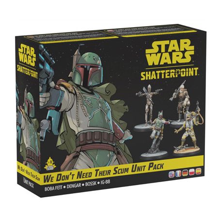Star Wars: Shatterpoint - We Don’T Need Their Scum Unit Pack - EN/FR/DE/PL/ES-SWP25