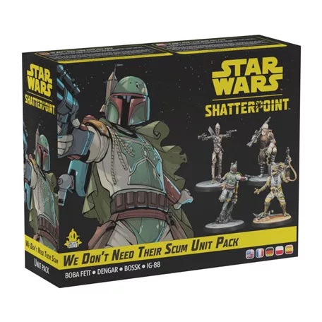 Star Wars: Shatterpoint - We Don’T Need Their Scum Unit Pack - EN/FR/DE/PL/ES-SWP25