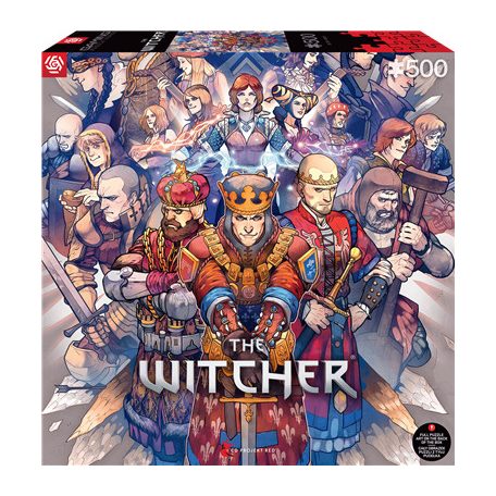 Gaming Puzzle: The Witcher Northern Realms Puzzles 500-46756