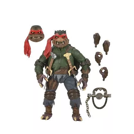 Universal Monsters x TMNT - 7" Scale Action Figure - Ultimate Raphael as The Wolfman-NECA54300