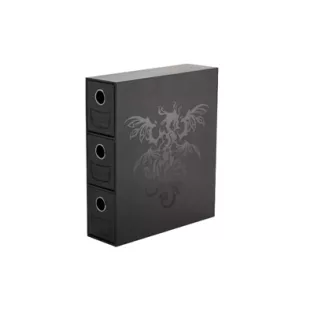 Dragon Shield Fortress Card Drawers - Black-AT-33700