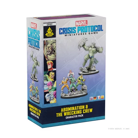 Marvel Crisis Protocol - Abomination & Wrecking Crew - EN/FR/DE/SP-CP162