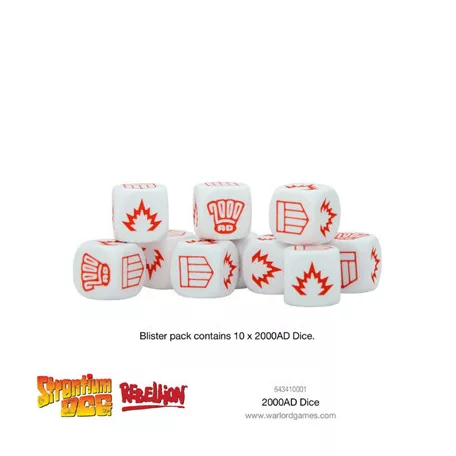 Judge Dredd - 2000 AD Dice-643410001