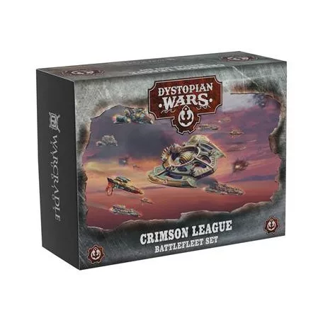 Dystopian Wars - Crimson League Battlefleet Set - EN-DWA990032