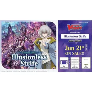 Cardfight!! Vanguard - Illusionless Strife Sneak Preview Kit - EN-VGE-DZ-BT02SP