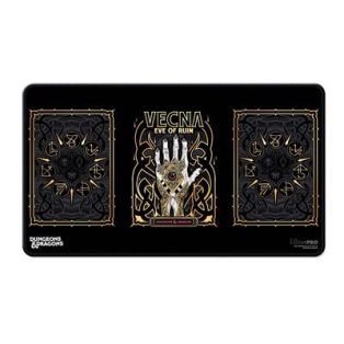 UP - Vecna Eve of Ruin Black Stitched Playmat All Art for Dungeons & Dragons-38462