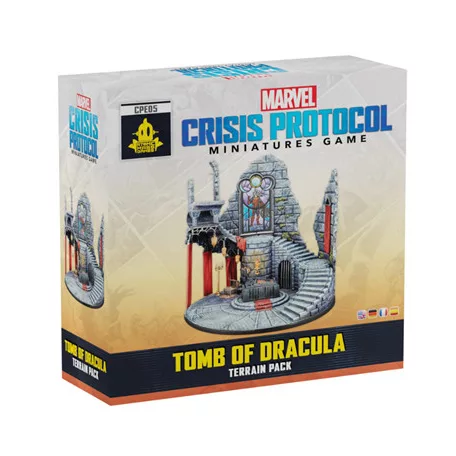 Marvel Crisis Protocol - Tomb of Dracula Terrain Pack - EN/SP/DE/FR-CPE05