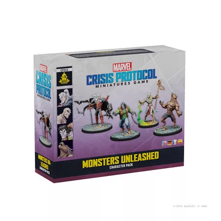 Marvel Crisis Protocol - Monsters Unleashed Character Pack - EN/SP/DE/FR-CP245