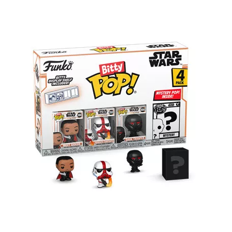 Funko Bitty POP! Mandalorian - Moff Gideon 4PK (3+1 Mystery Chase)-FK75454