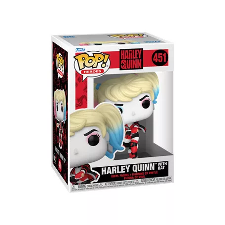 Funko POP! Heroes: DC - Harley w/Bat-FK65614