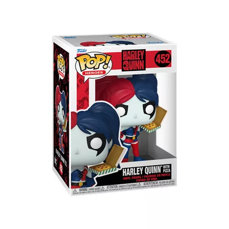 Funko POP! Heroes: DC - Harley w/Pizza-FK65615