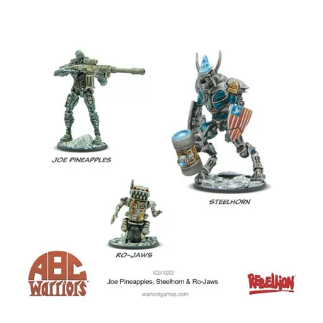 ABC Warriors: Joe Pineapples, Steelhorn & Ro-Jaws - EN-622410002