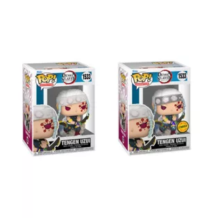 Funko POP! Anime: Demon Slayer - Tengen w/Metallic Chase (5+1)-FK75574