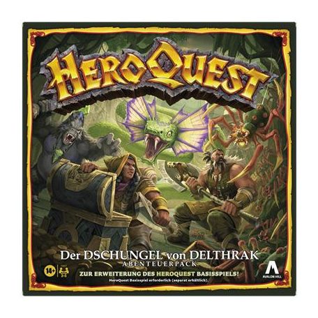 Avalon Hill HeroQuest Der Dschungel von Delthrak Abenteuerpack-F9907100