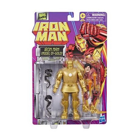 Marvel Legends Series Iron Man (Model 01 - Gold)-F90265L00