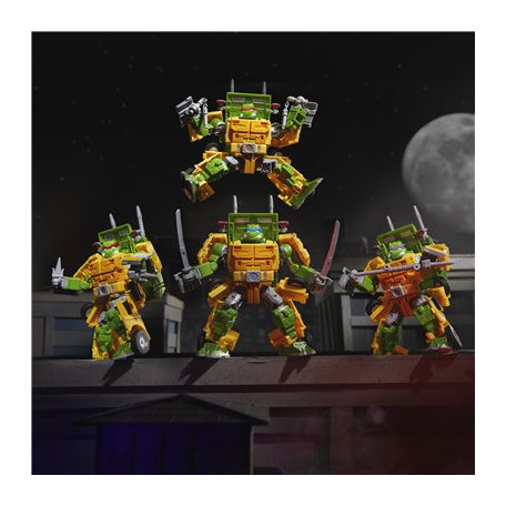 Transformers Collaborative Teenage Mutant Ninja Turtles x Transformers Party Wallop-F96565L00